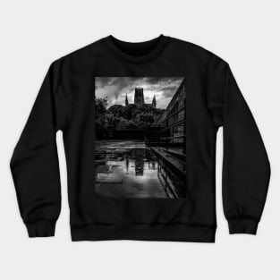 Durham Cathedral Puddle Reflection Crewneck Sweatshirt